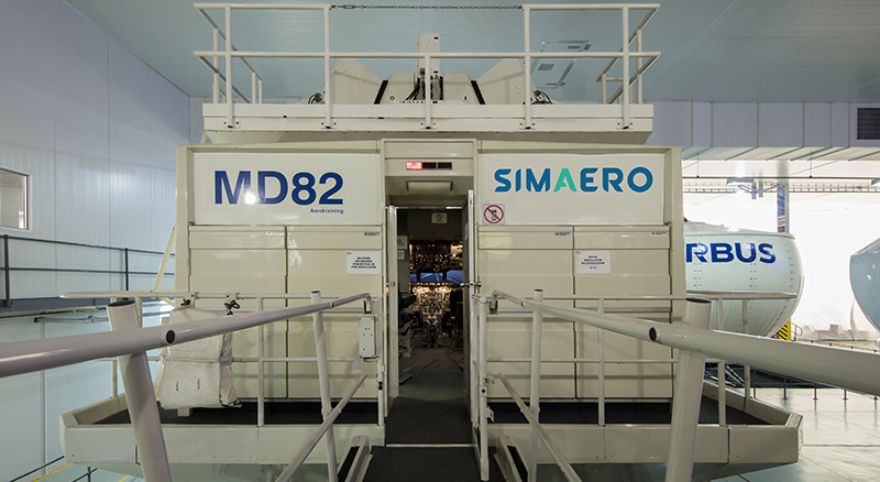 Simaero MD82 Full Flight Simulator Now EASA Certified, Only One in Europe Simaero MD82 Full Flight Simulator Now EASA Certified, Only One in Europe