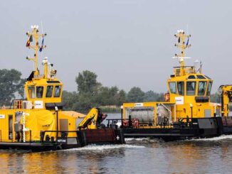 Given the role the Multi Cats will fulfill in keeping the Port of Antwerp clean, it is crucial that their own performance be clean and efficient.