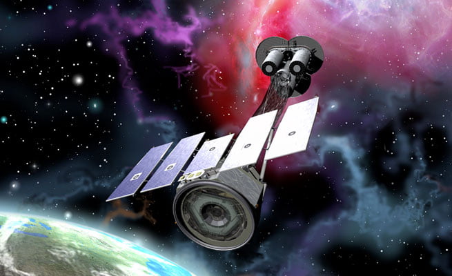 NASA-Imaging-X-ray-Polarimetry-Explorer The Imaging X-ray Polarimetry Explorer mission is set to launch Dec. 9 on a Falcon 9 rocket from NASA’s Kennedy Space Center in Florida.