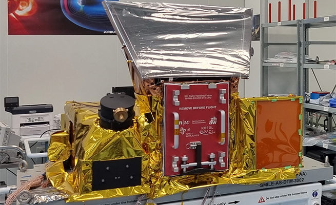 SMILE-Payload Structural thermal model of the SMILE Payload ready for shipment