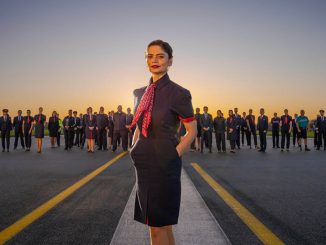 Designed by British, Ghanaian Savile Row fashion designer and tailor Ozwald Boateng, OBE, Boateng spent time shadowing colleagues in their roles at the airline to create the unique collection
