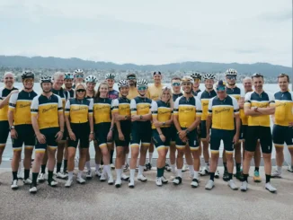 Breitling cyclists competed in the TORTOUR 500 sporting the newly launched Endurance Pro 44 and 38,